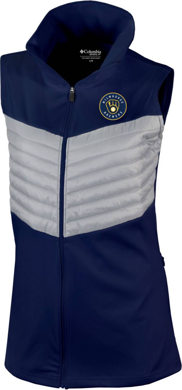 Columbia Women's Milwaukee Brewers Omni-Wick In The Element Full-Zip Vest product image
