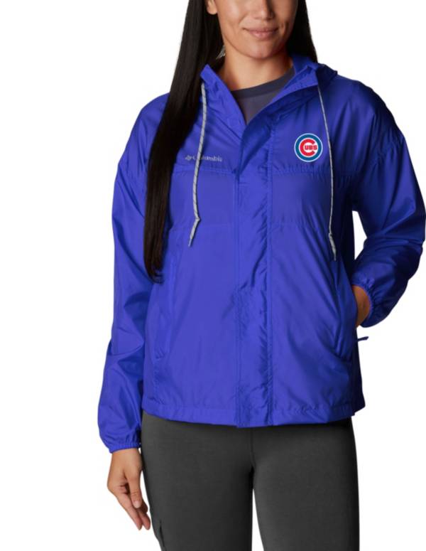 Columbia Women's Chicago Cubs Flash Challenger Windbreaker Jacket product image