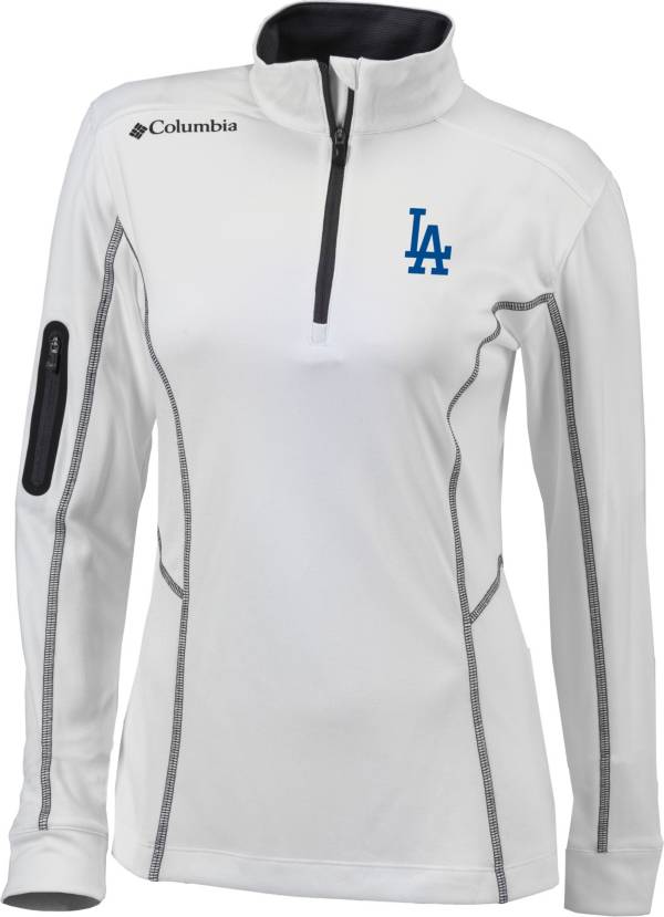 Columbia Women's Los Angeles Dodgers Omni-Wick Shotgun 1/4 Zip Pullover product image