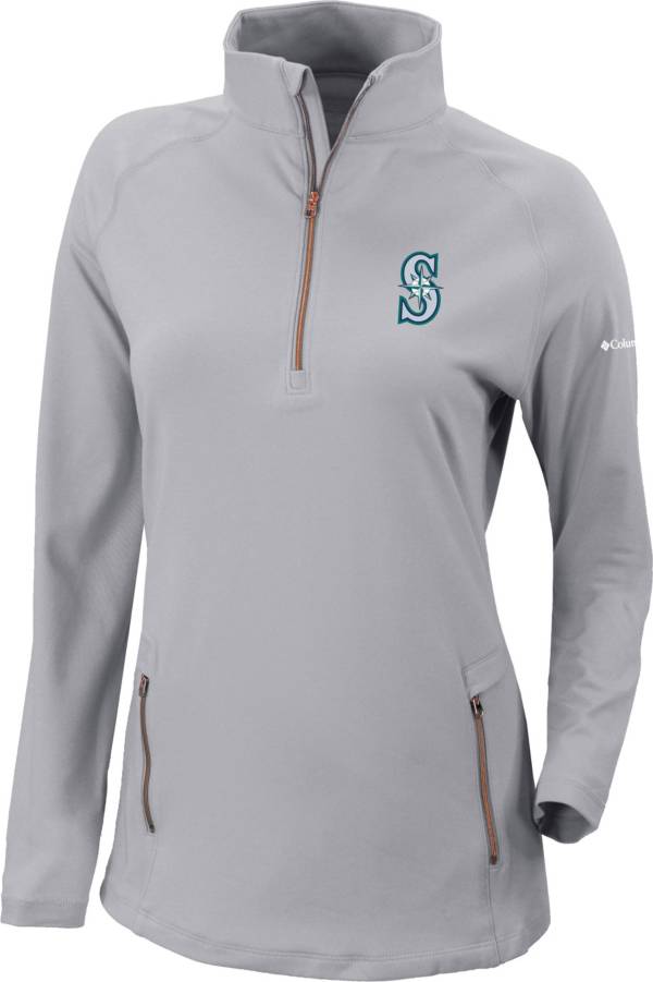 Columbia Women's Seattle Mariners OmniWick Outward Nine 1/4 Zip