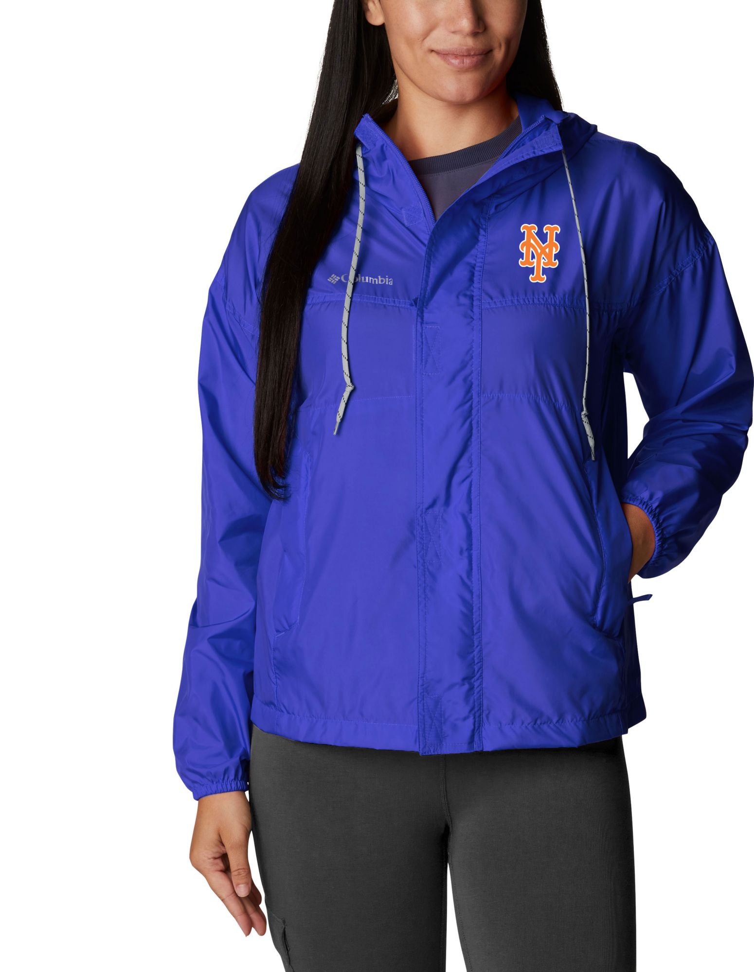 Columbia Women's New York Mets Flash Challenger Windbreaker Jacket