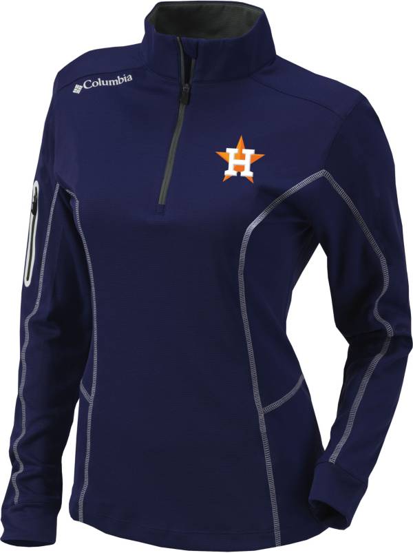 Columbia Men's Houston Astros Shotgun 1/4 Zip Pullover