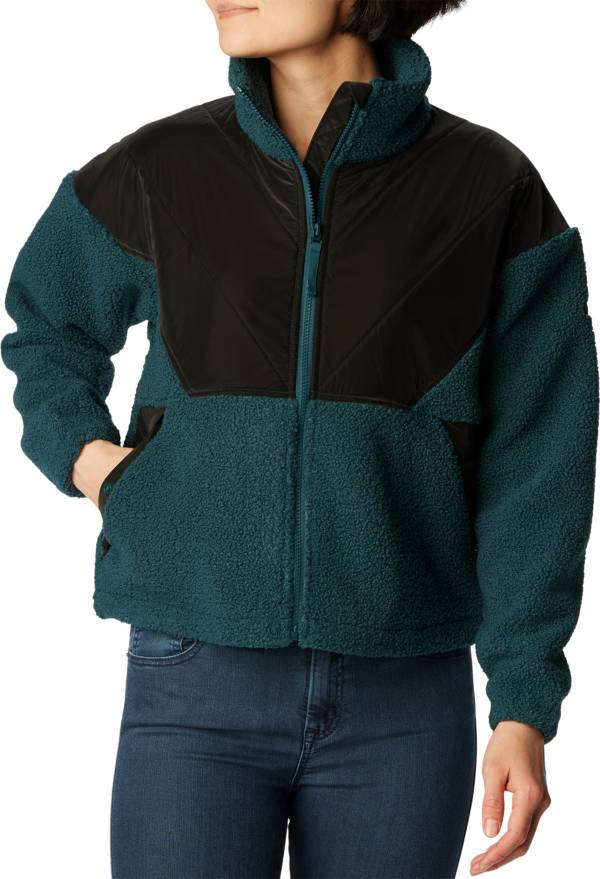 Columbia womens Snap Fleece Pullover color green size S - M - L :  : Clothing, Shoes & Accessories