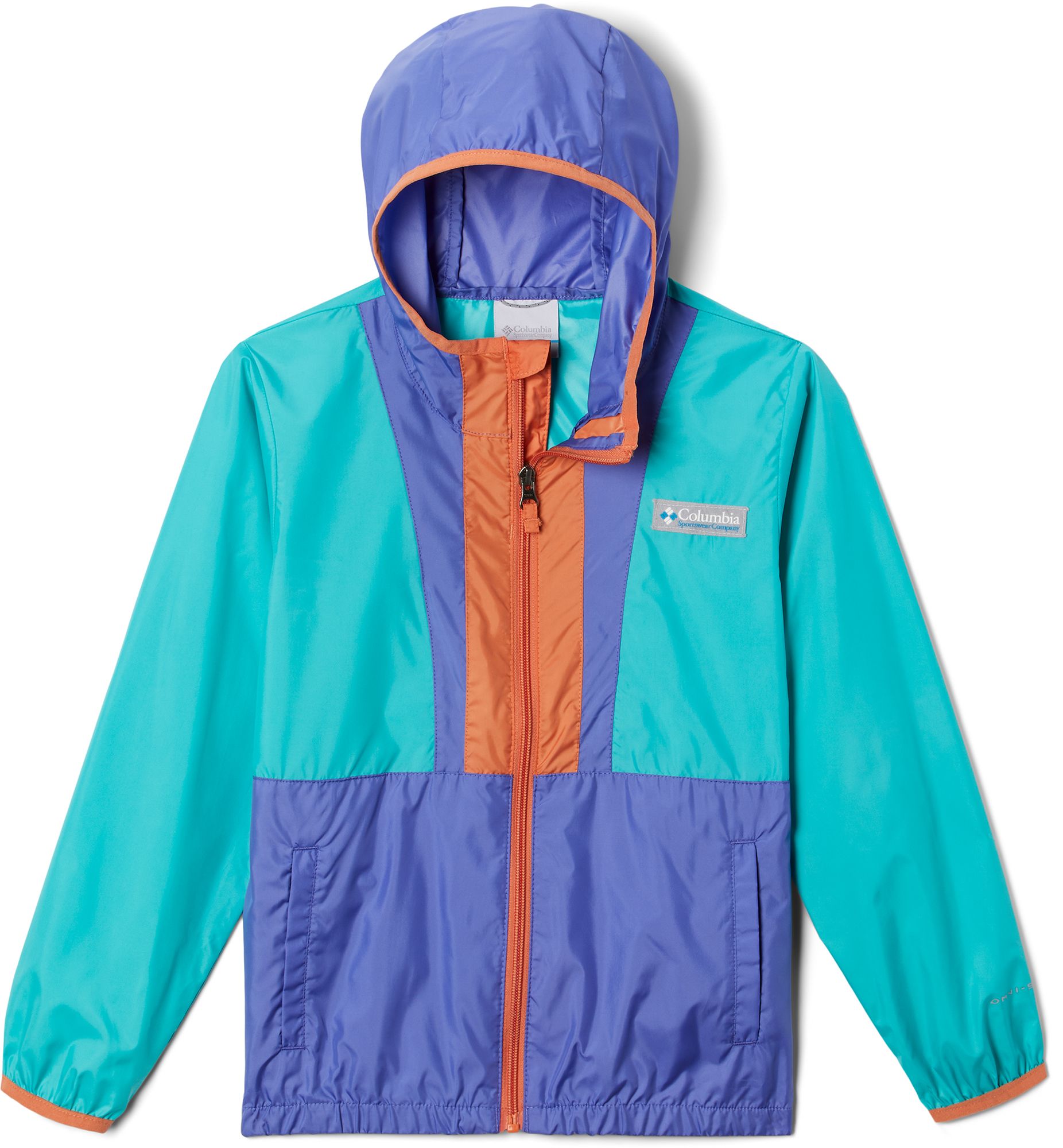 Columbia Youth Back Bowl Hooded Windbreaker