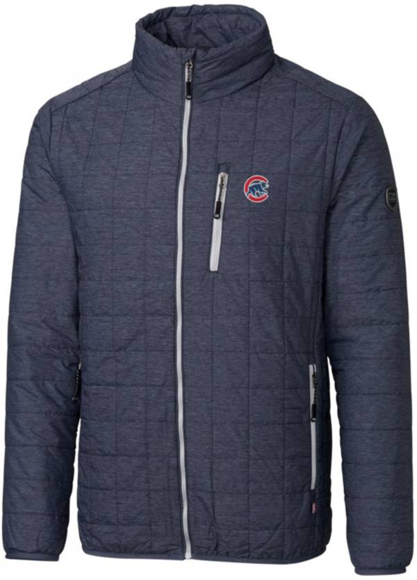 Cutter & Buck Men's Chicago Cubs Eco Insulated Full Zip Puffer Jacket ...