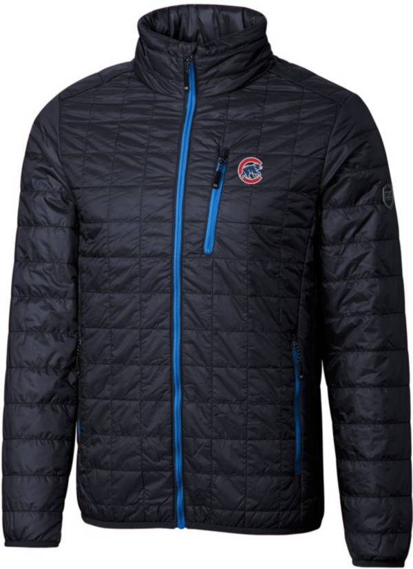 Cutter & Buck Men's Chicago Cubs Eco Insulated Full Zip Puffer Jacket product image