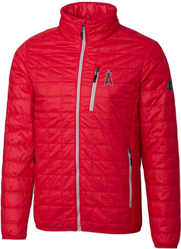 Cutter & Buck Men's Los Angeles Angels Eco Insulated Full Zip Puffer Jacket product image