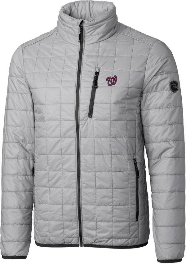 Cutter & Buck Men's Washington Nationals Polished PrimaLoft® Eco Insulated Puffer Jacket product image