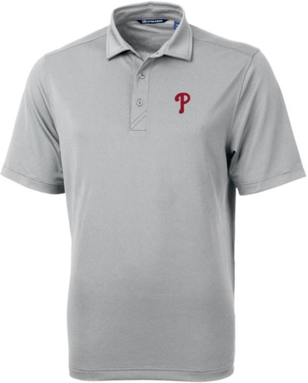 Nike Men's Philadelphia Phillies Blue Cooperstown Rewind Polo