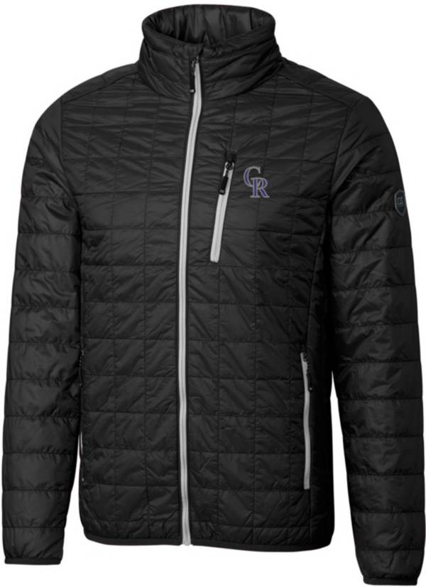 Cutter & Buck Men's Colorado Rockies Eco Insulated Full Zip Puffer Jacket product image