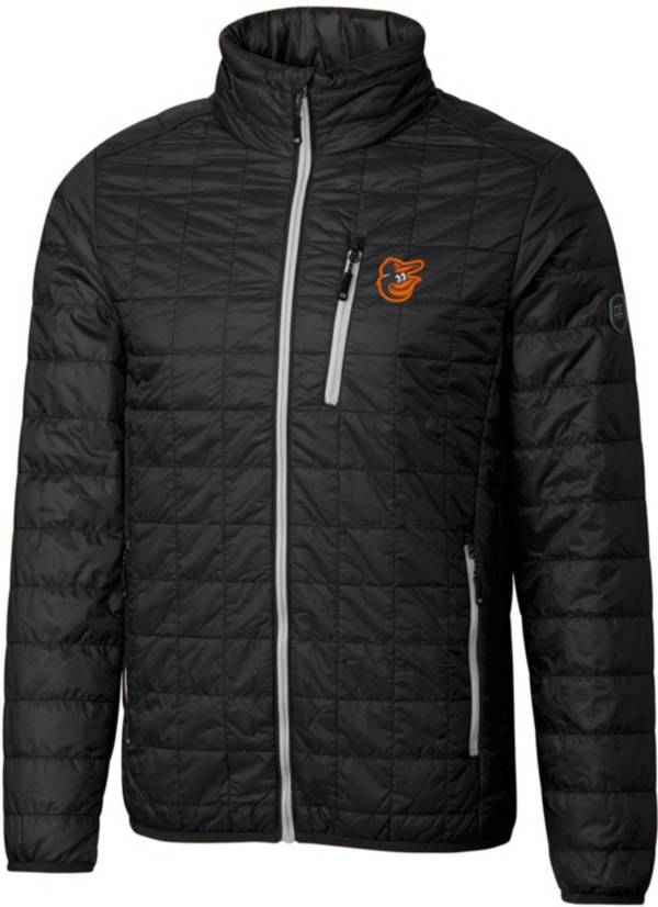 Cutter & Buck Men's Baltimore Orioles Eco Insulated Full Zip Puffer Jacket product image