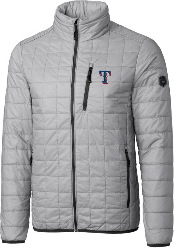 Cutter & Buck Men's Texas Rangers Polished PrimaLoft® Eco Insulated Puffer Jacket product image