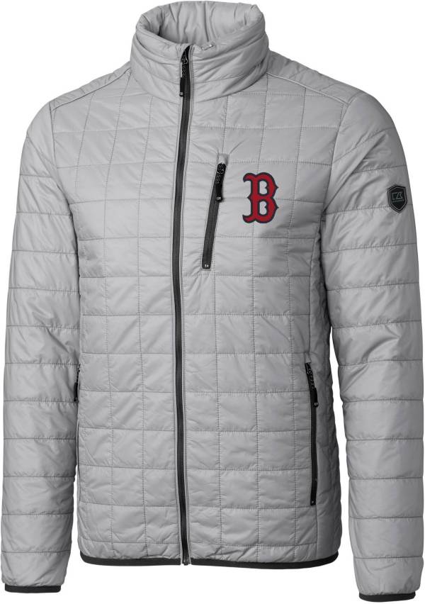 Cutter & Buck Men's Boston Red Sox Eco Insulated Full Zip Puffer Jacket product image