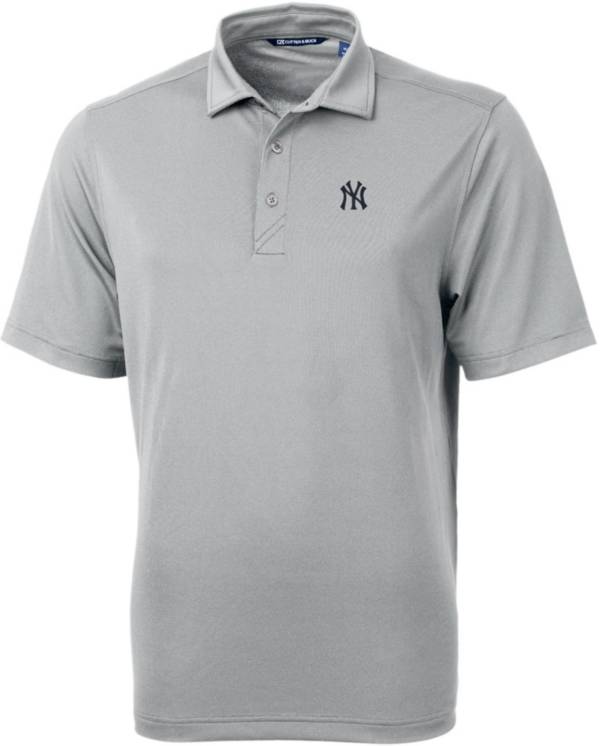 Men's Antigua White New York Yankees Esteem Polo Size: Extra Large