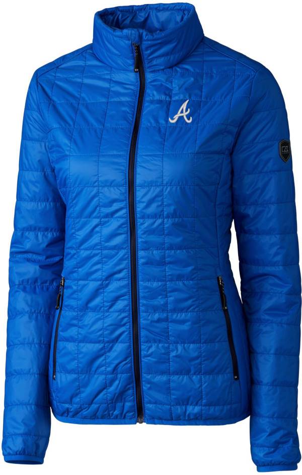 Cutter & Buck Women's Atlanta Braves Eco Insulated Full Zip Puffer Jacket product image