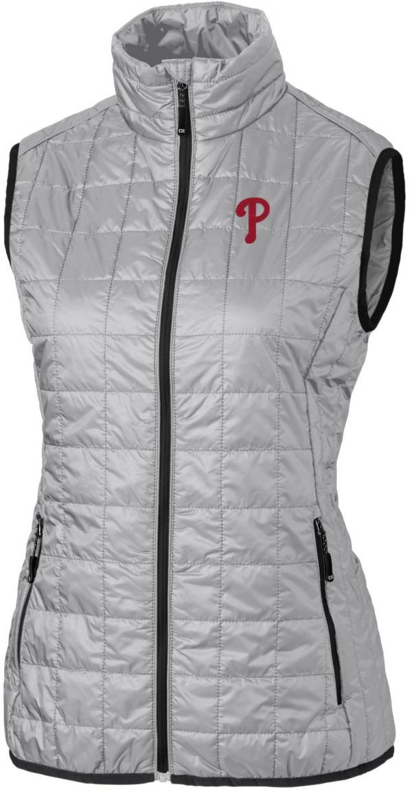 Cutter & Buck Women's  Philadelphia Phillies Polished Eco Insulated Full Zip Vest product image