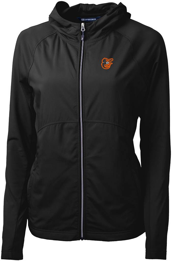 Antigua Women's Baltimore Orioles Generation Full-Zip Orange Jacket