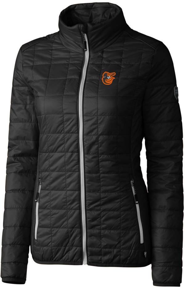 Cutter & Buck Women's Baltimore Orioles Eco Insulated Full Zip Puffer Jacket product image
