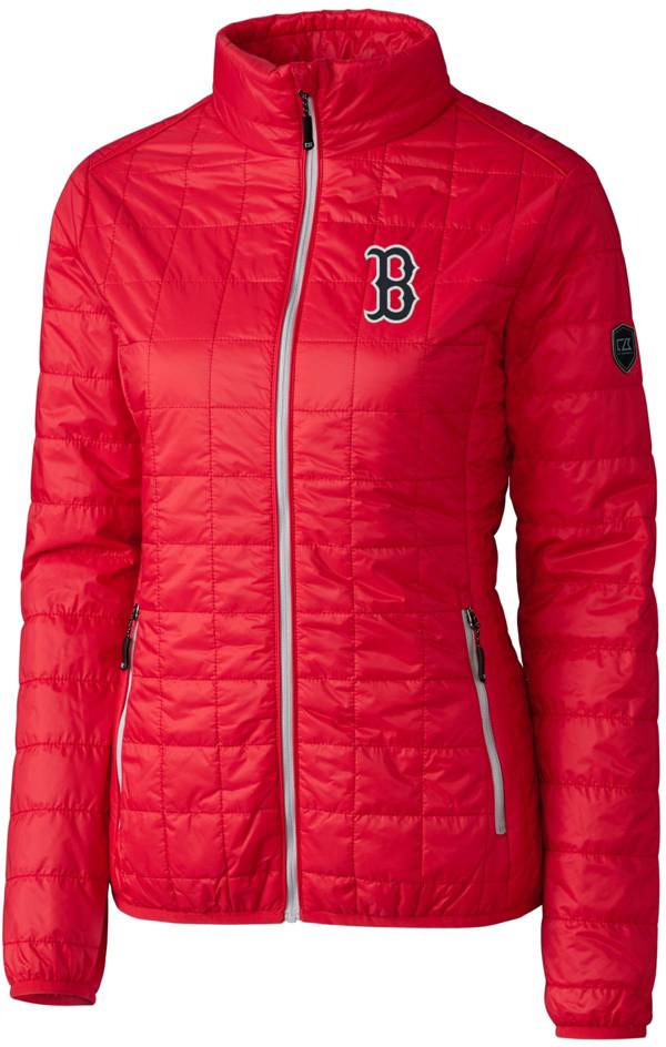 Cutter & Buck Women's Boston Red Sox Eco Insulated Full Zip Puffer Jacket product image