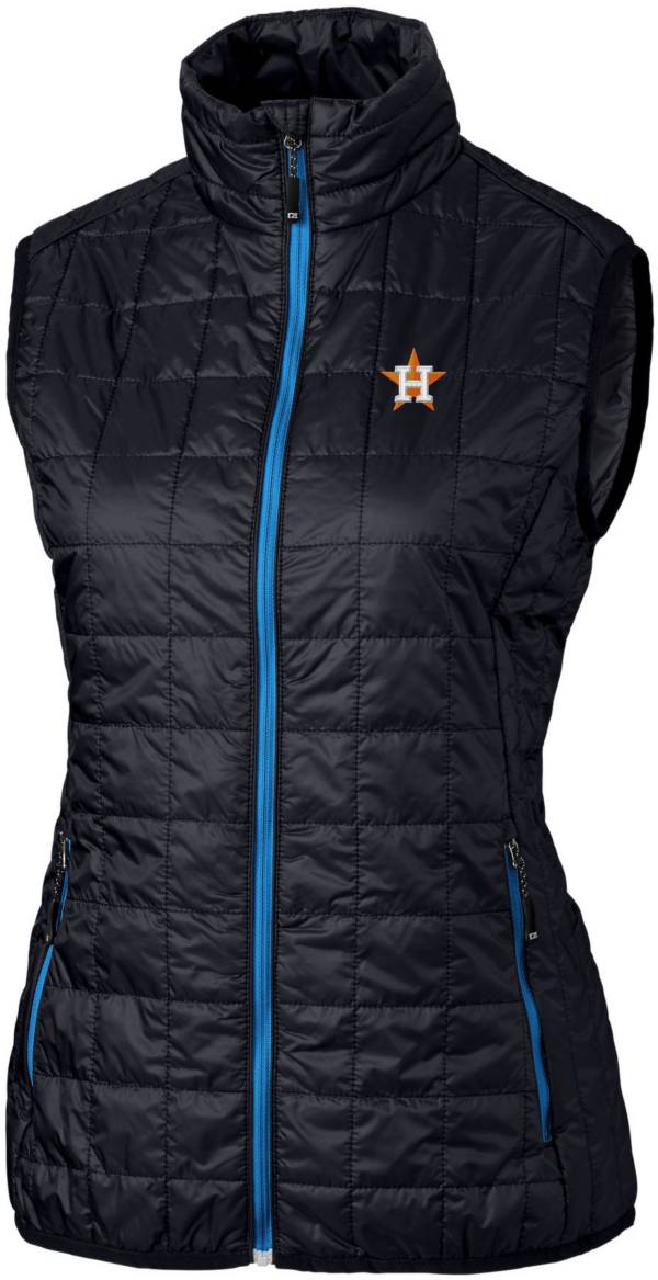 Cutter & Buck Women's  Houston Astros Navy Eco Insulated Full Zip Vest product image