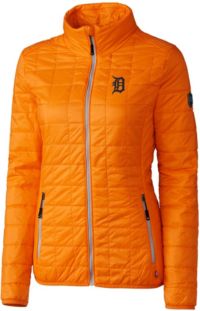 Cutter & Buck Women's Detroit Tigers Eco Insulated Full Zip Puffer