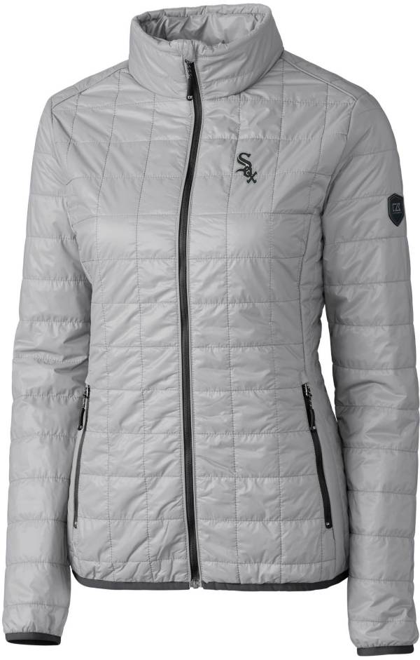 Cutter & Buck Women's Chicago White Sox Eco Insulated Full Zip Puffer Jacket product image