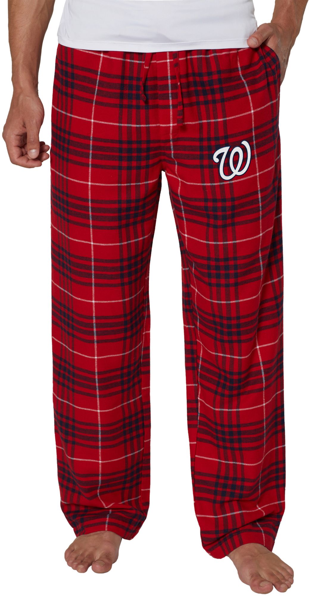 Concepts Sport College Concepts Men's Washington Nationals Red Flannel