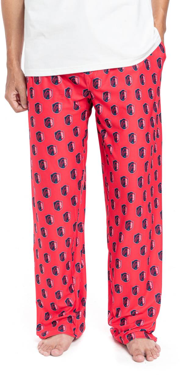 Concepts Sport Men's St. Louis City SC Gauge Red Knit Pajama Pants