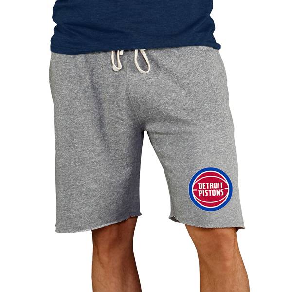 College Concepts Men's Detroit Pistons Grey Mainstream Shorts product image