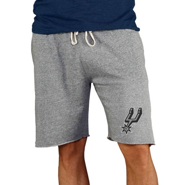 College Concepts Men's San Antonio Spurs Grey Mainstream Shorts product image