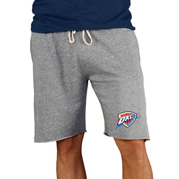 College Concepts Men's Oklahoma City Thunder Grey Mainstream Shorts product image