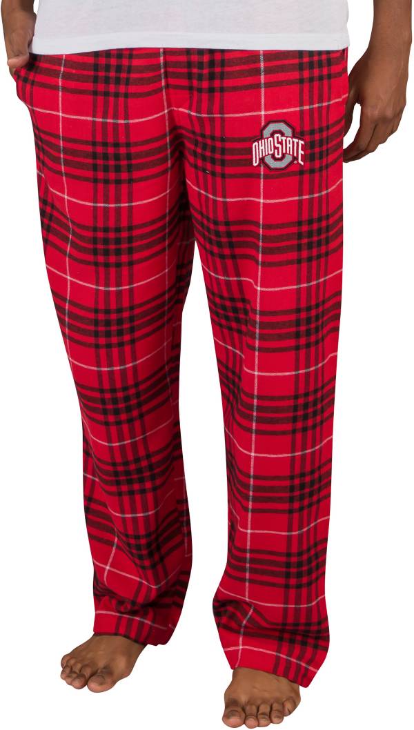 Women's Concepts Sport Scarlet/Black Ohio State Buckeyes Ultimate Flannel  Sleep Shorts