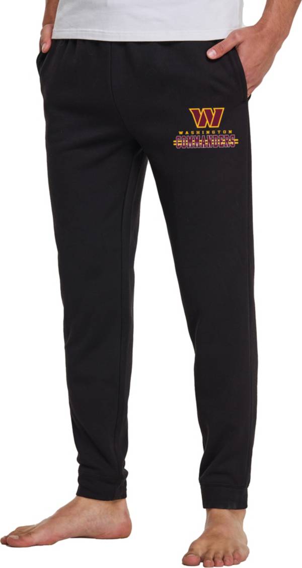 Concepts Sport Men's Washington Commanders Black Biscayne Flannel Pants product image