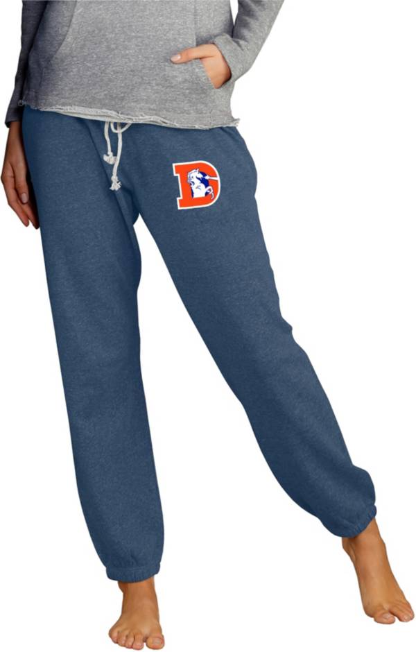 Concepts Sport Men's Denver Broncos Quest Navy Jersey Pants