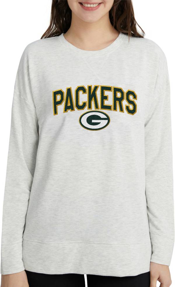 Women's Green Bay Packers Team Graphic Scoop Neck Long Sleeve Tee