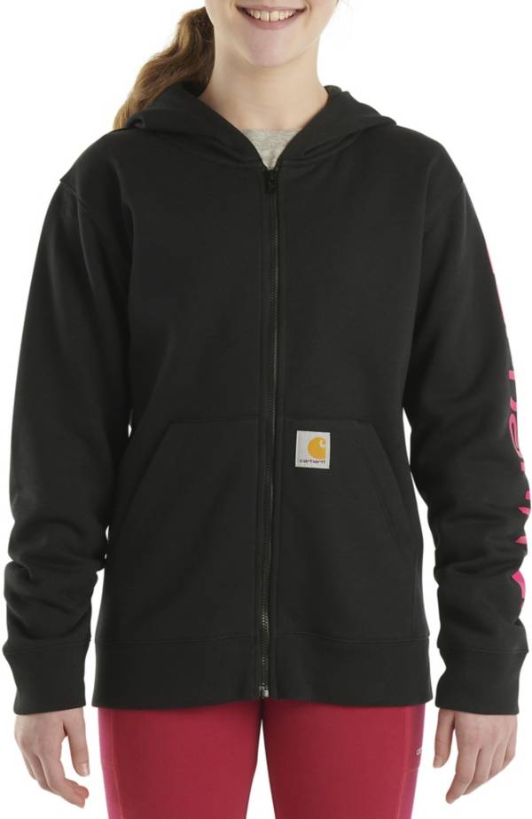 Girls carhartt hoodie hot sale