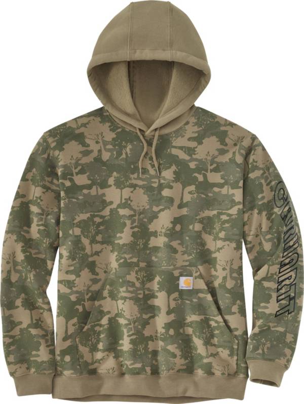 Carhartt Men's Loose Fit Camo Hoodie