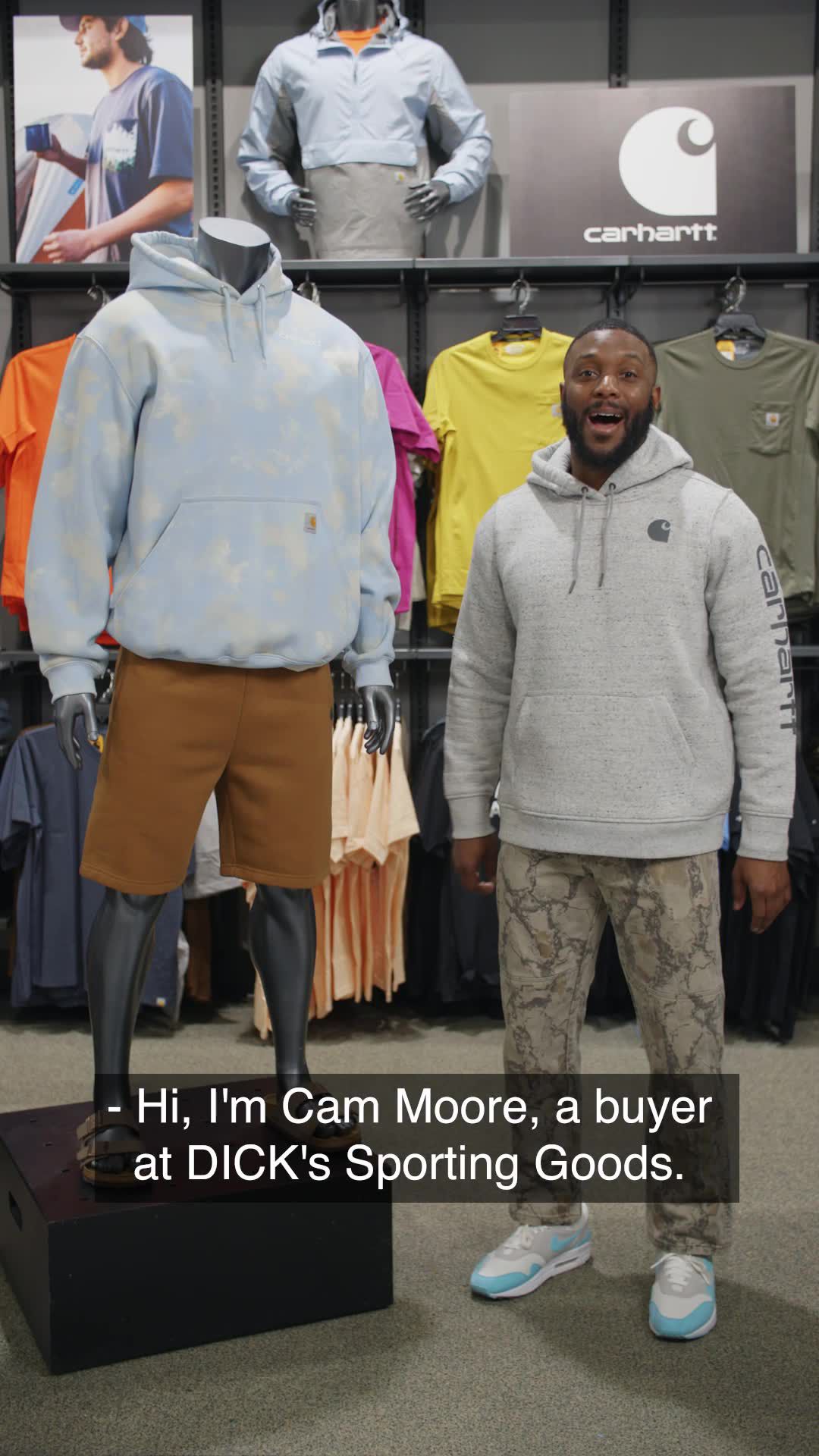Carhartt Men's Hooded Watercolor Camo Hoodie product
