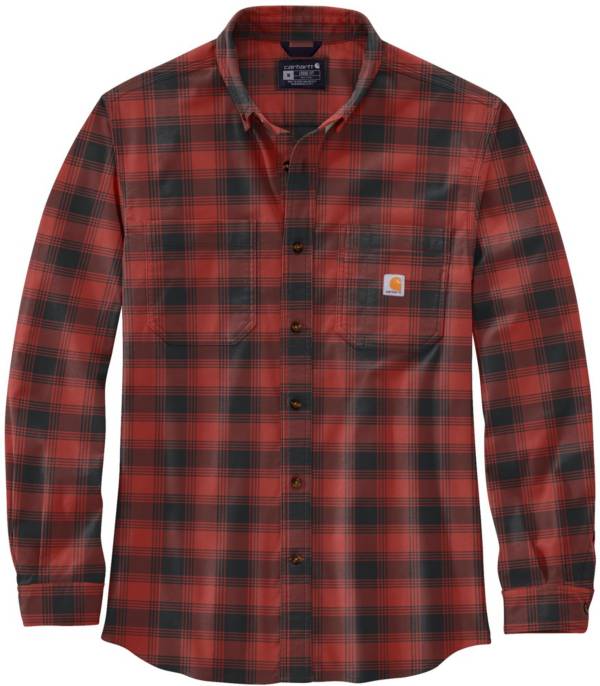 Carhartt Men's Midweight Flannel Button Down Shirt Publiclands