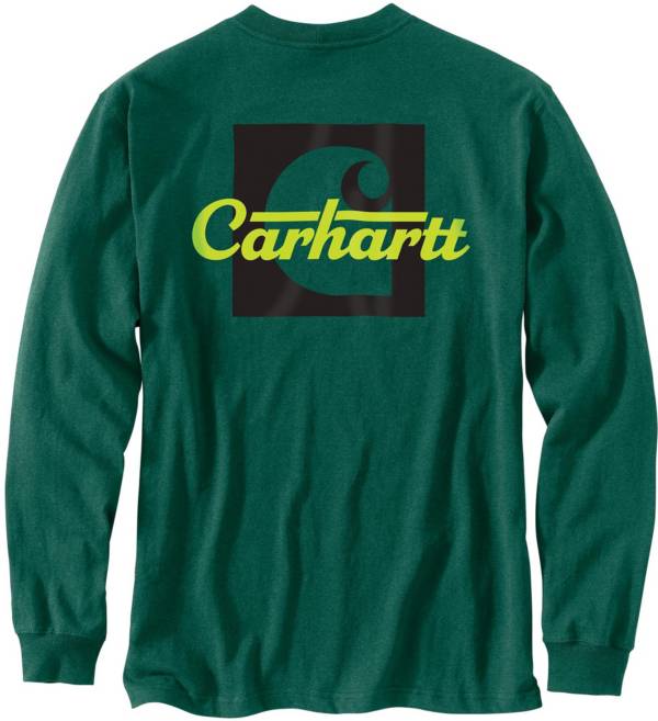 Carhartt Men's Retro Script Graphic Long Sleeve Shirt product image