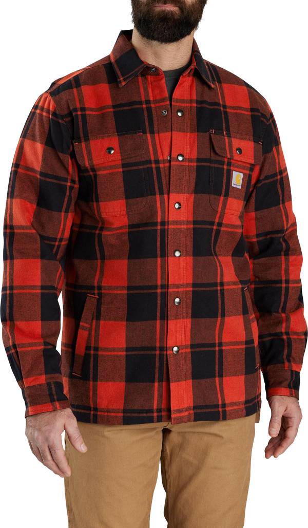 Carhartt® Men's Fleece Lined Flannel Shirt