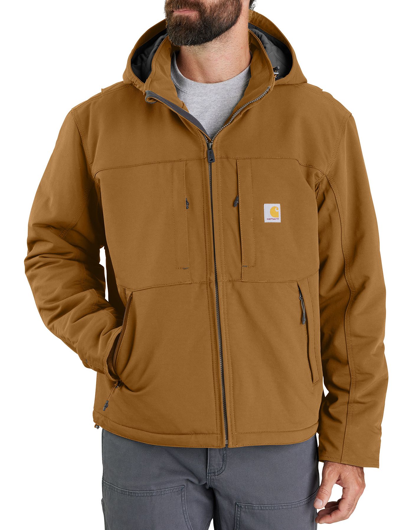 Carhartt Men s Super Dux Insulated Hooded Jacket Dick s Sporting Goods