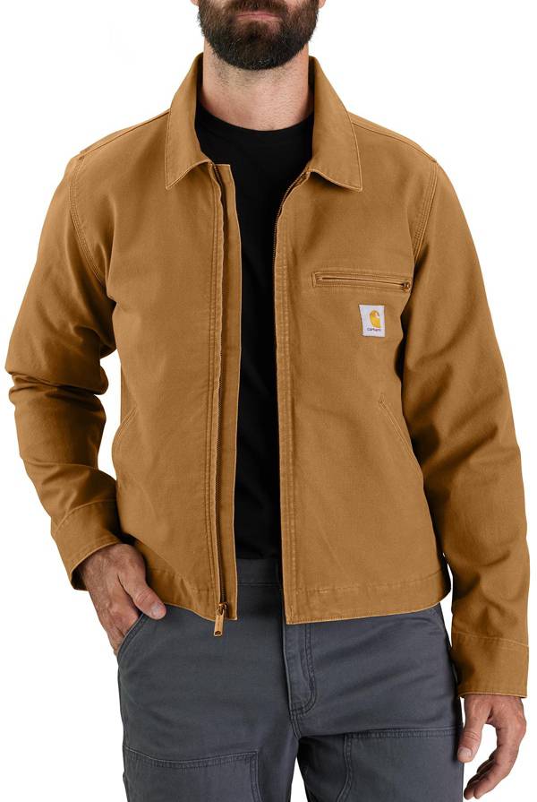 Carhartt Detroit Jacket - Black / Black / Rinsed