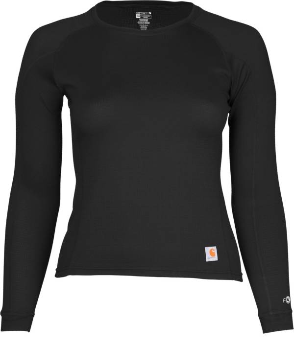 Carhartt Women's Force Midweight Waffle Base Layer Crewneck Top product image