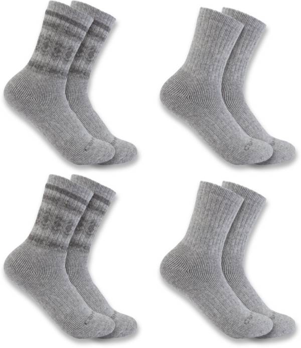 Carhartt Women's Heavyweight Synthetic Wool Blend Crew Socks - 4 Pack product image