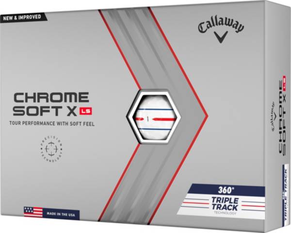 Callaway 2022 Chrome Soft X LS Triple Track 360 Golf Balls