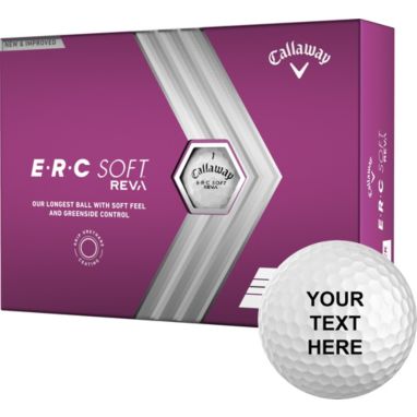 sorry, Callaway 2023 ERC Soft REVA Triple Track Personalized Golf Balls is currently out of stock