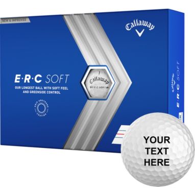 sorry, Callaway 2023 ERC Soft Triple Track Personalized Golf Balls is currently out of stock