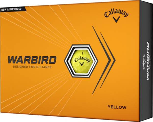 Callaway 2023 Warbird Yellow Golf Balls | Dick's Sporting Goods