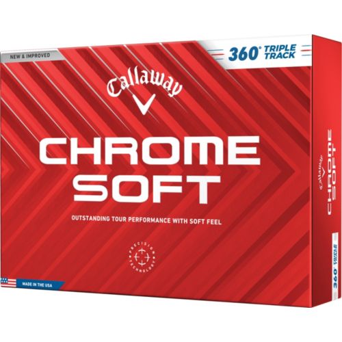 Callaway 2024 Chrome Soft TruTrack Golf Balls | Dick's Sporting Goods